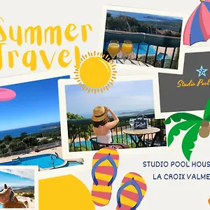 Appartement Pool House Vue Panoramique Amazing Sea View Wifi Linge Inclut Linen Included, La Croix-Valmer
